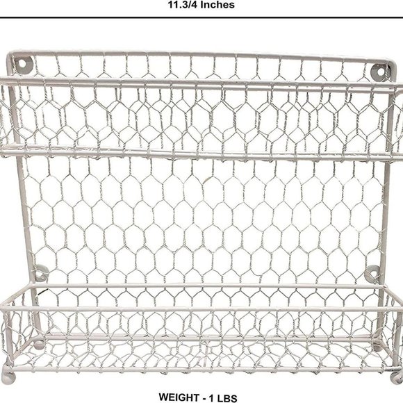 NWOT Chicken Wire 2 Tier Rack - Picture 8 of 8